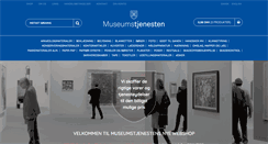 Desktop Screenshot of museumstjenesten.com