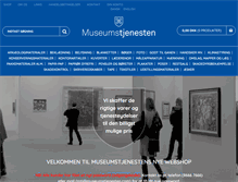 Tablet Screenshot of museumstjenesten.com